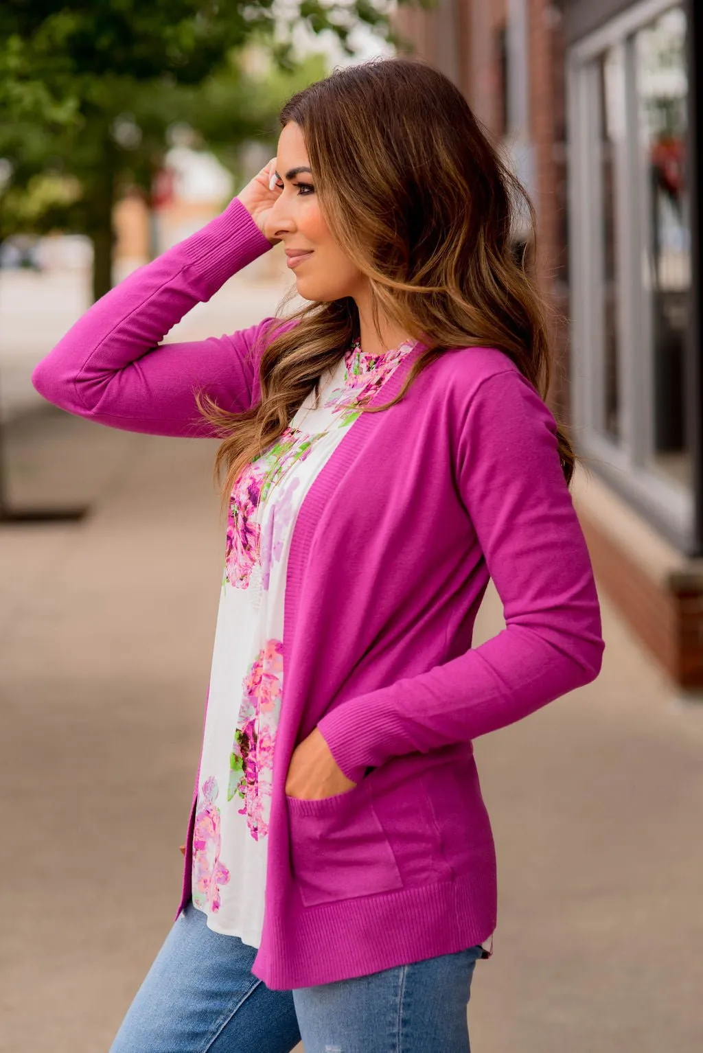 Betsey's Super Soft Pocket Cardigan