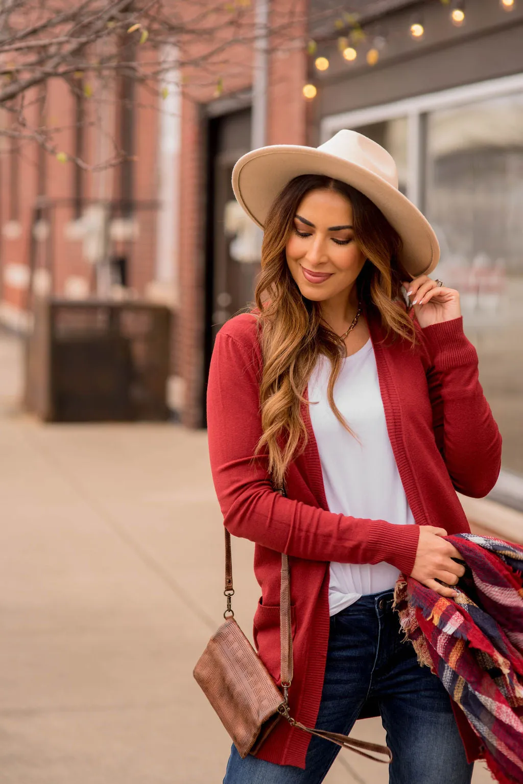 Betsey's Super Soft Pocket Tunic Cardigan