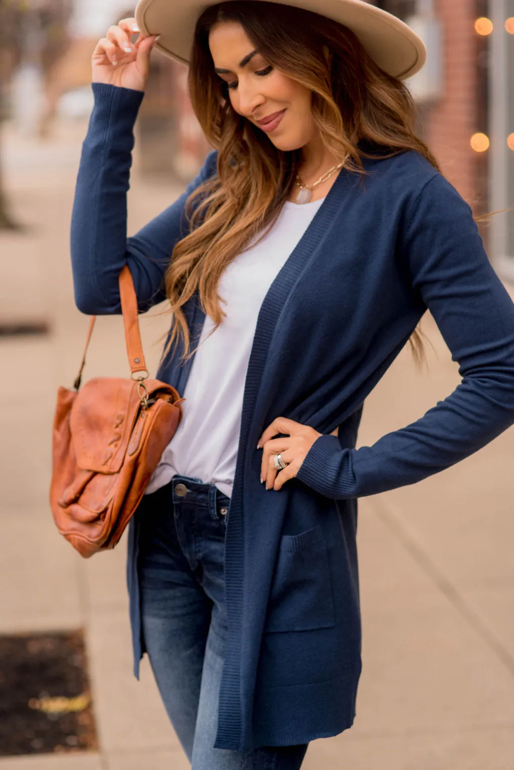 Betsey's Super Soft Pocket Tunic Cardigan