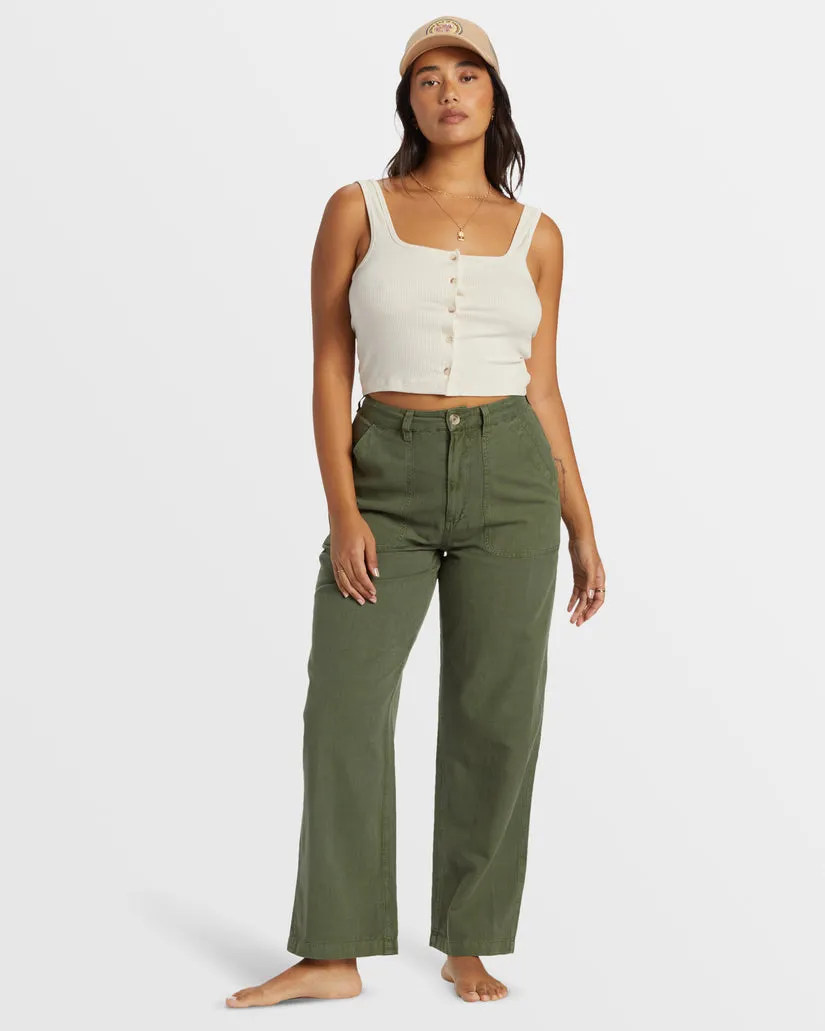 BILLABONG Stay Grounded Straight-Leg Pant - More Colors Available