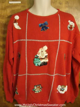 Bling Holiday Decorations  Tacky Xmas Party Sweater