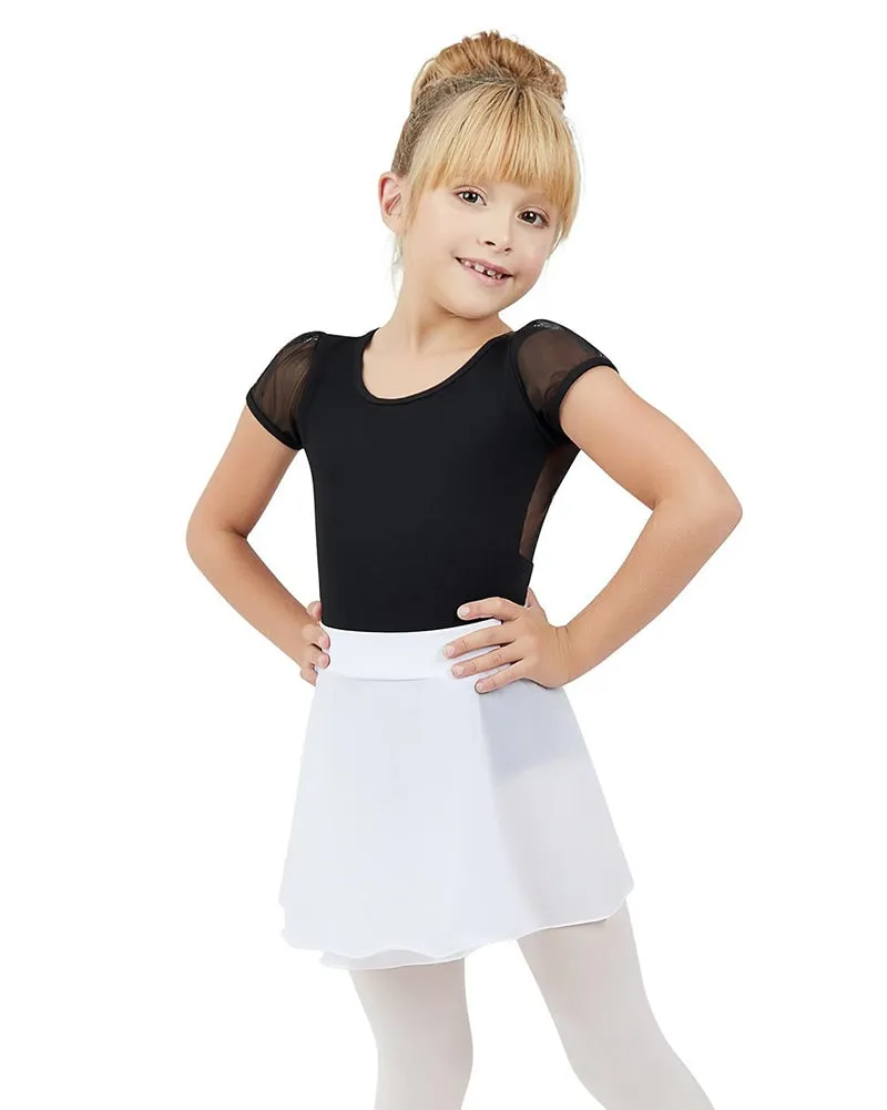 Capezio Mock Wrap Tactel Pull-On Ballet Skirt - TC0011C Girls