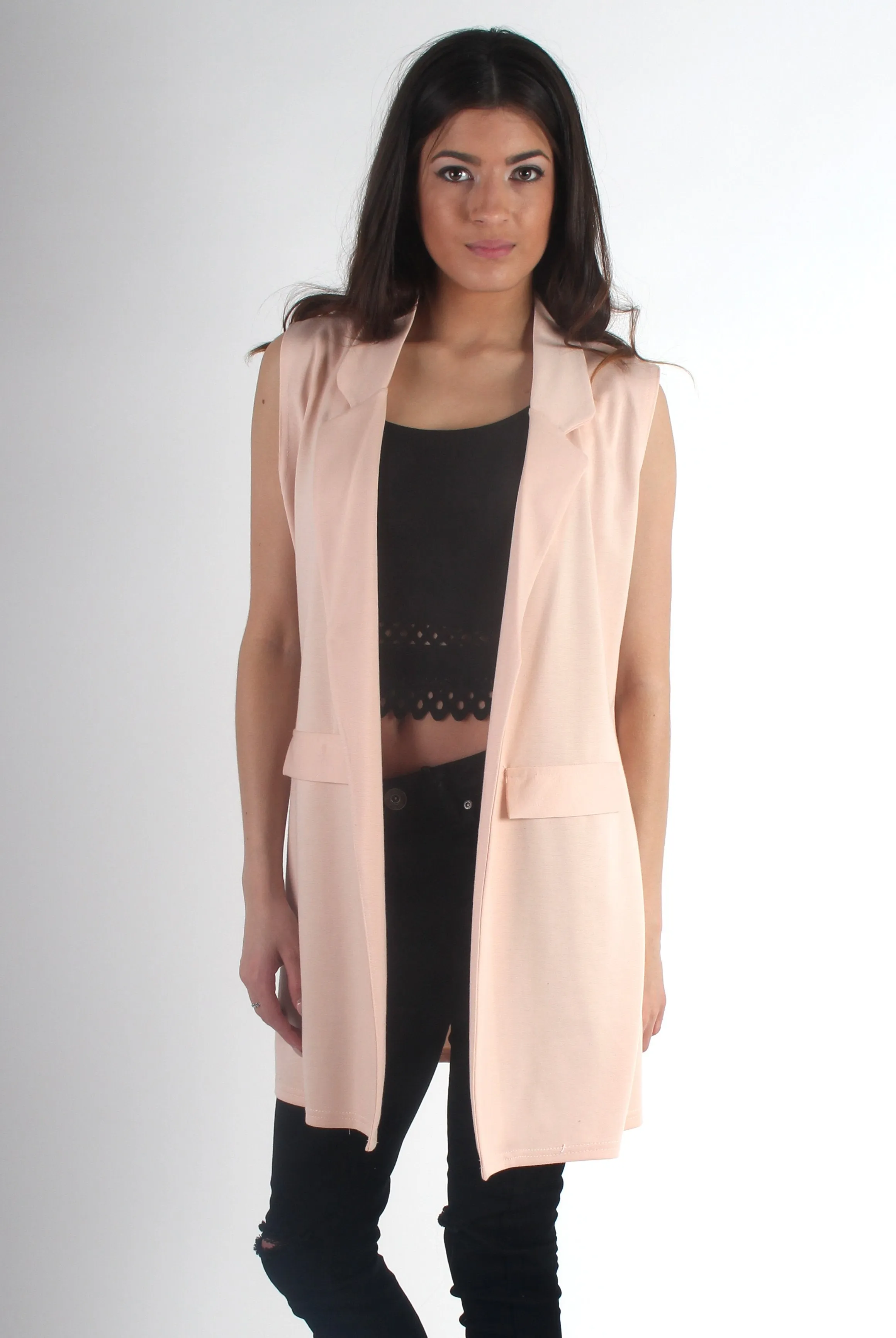 Ebony Pink Waist Coat