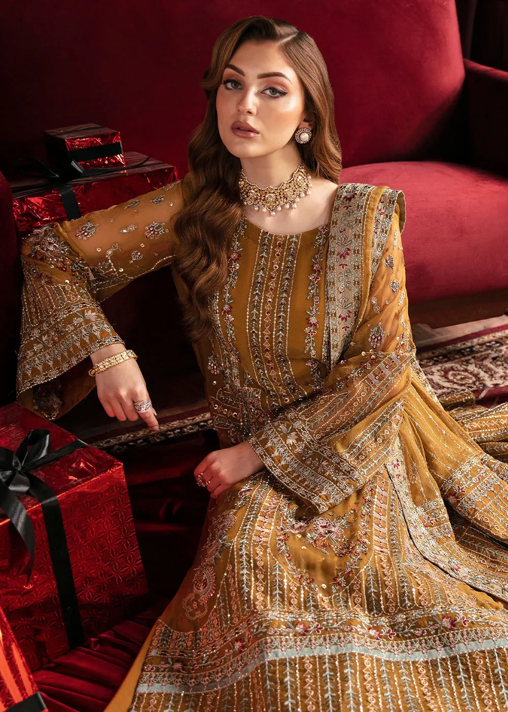 Elanora Embroidered Formals' 24 by Nureh | CRIMSON