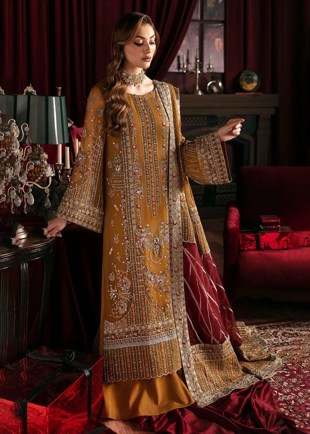 Elanora Embroidered Formals' 24 by Nureh | CRIMSON