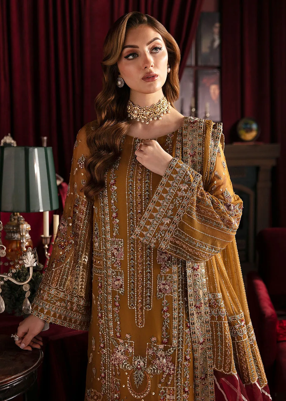 Elanora Embroidered Formals' 24 by Nureh | CRIMSON