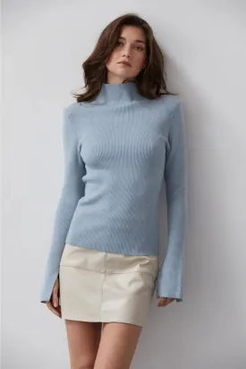 Erika Padded Shoulder Sweater