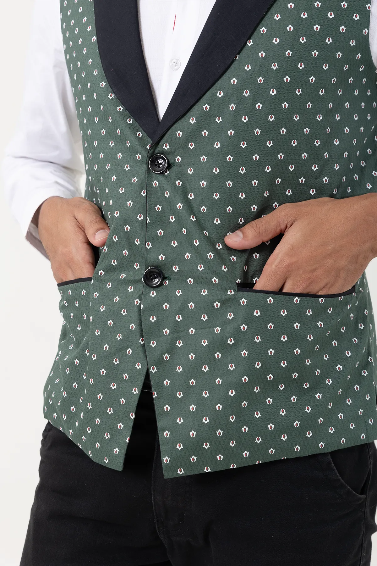 Green Waist Coat | stylematters