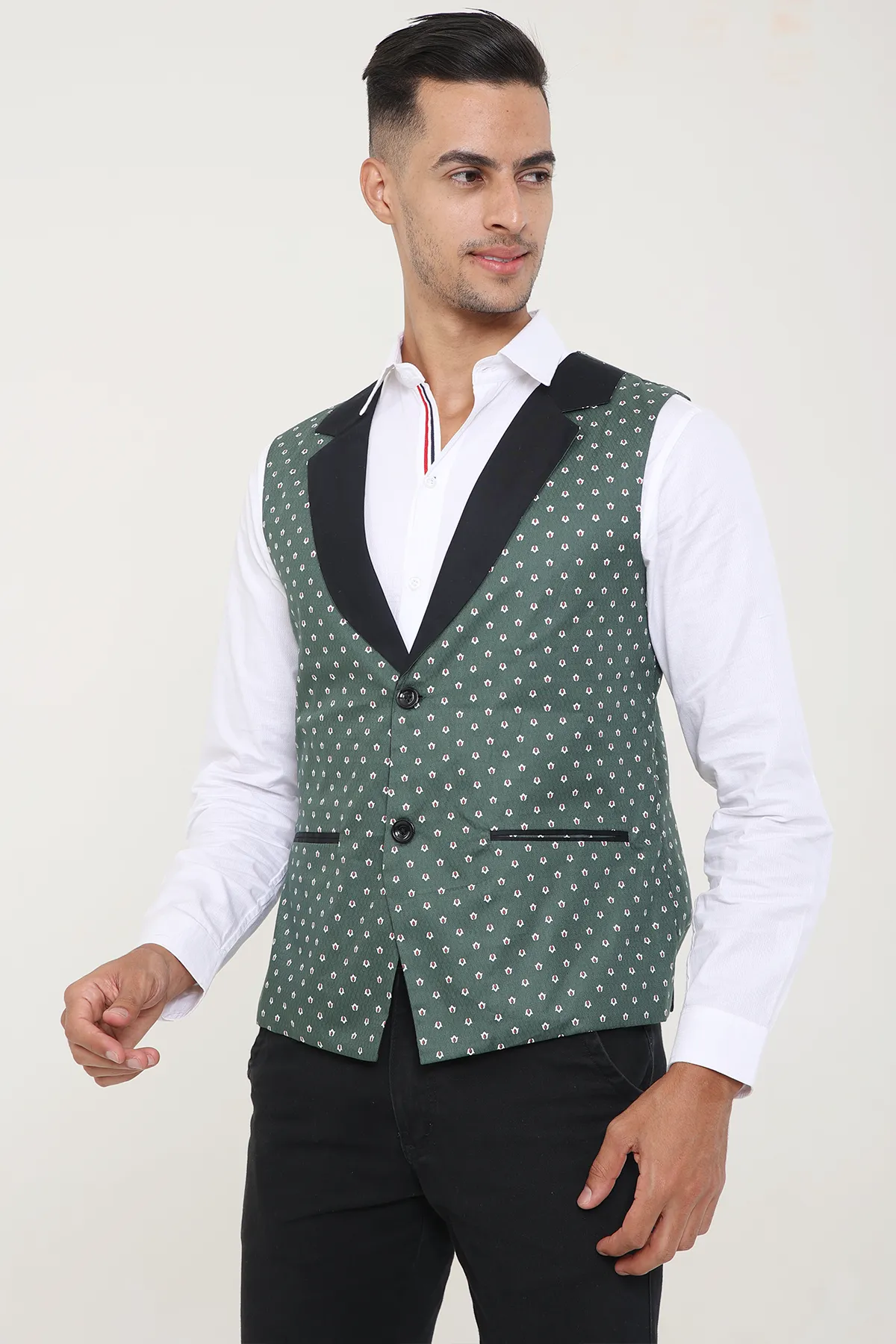 Green Waist Coat | stylematters