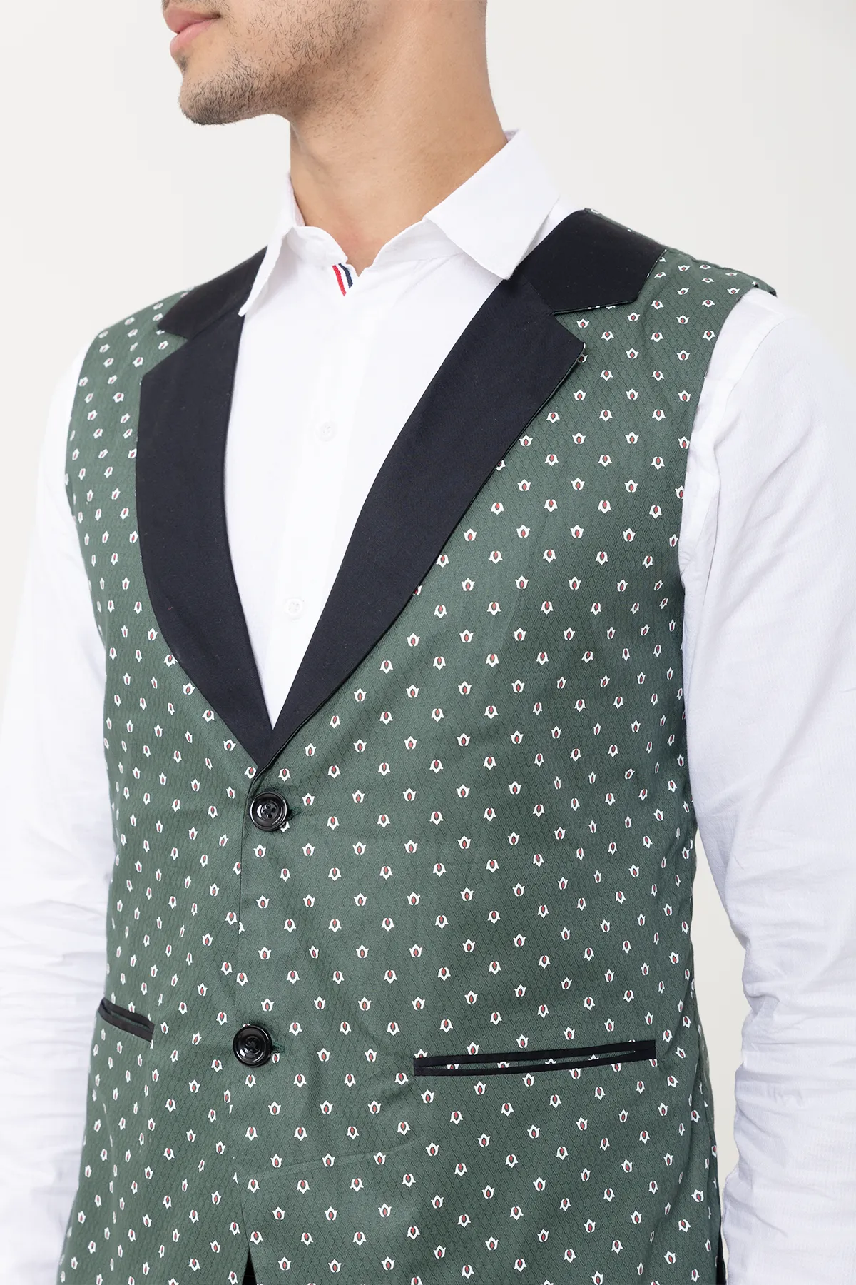 Green Waist Coat | stylematters