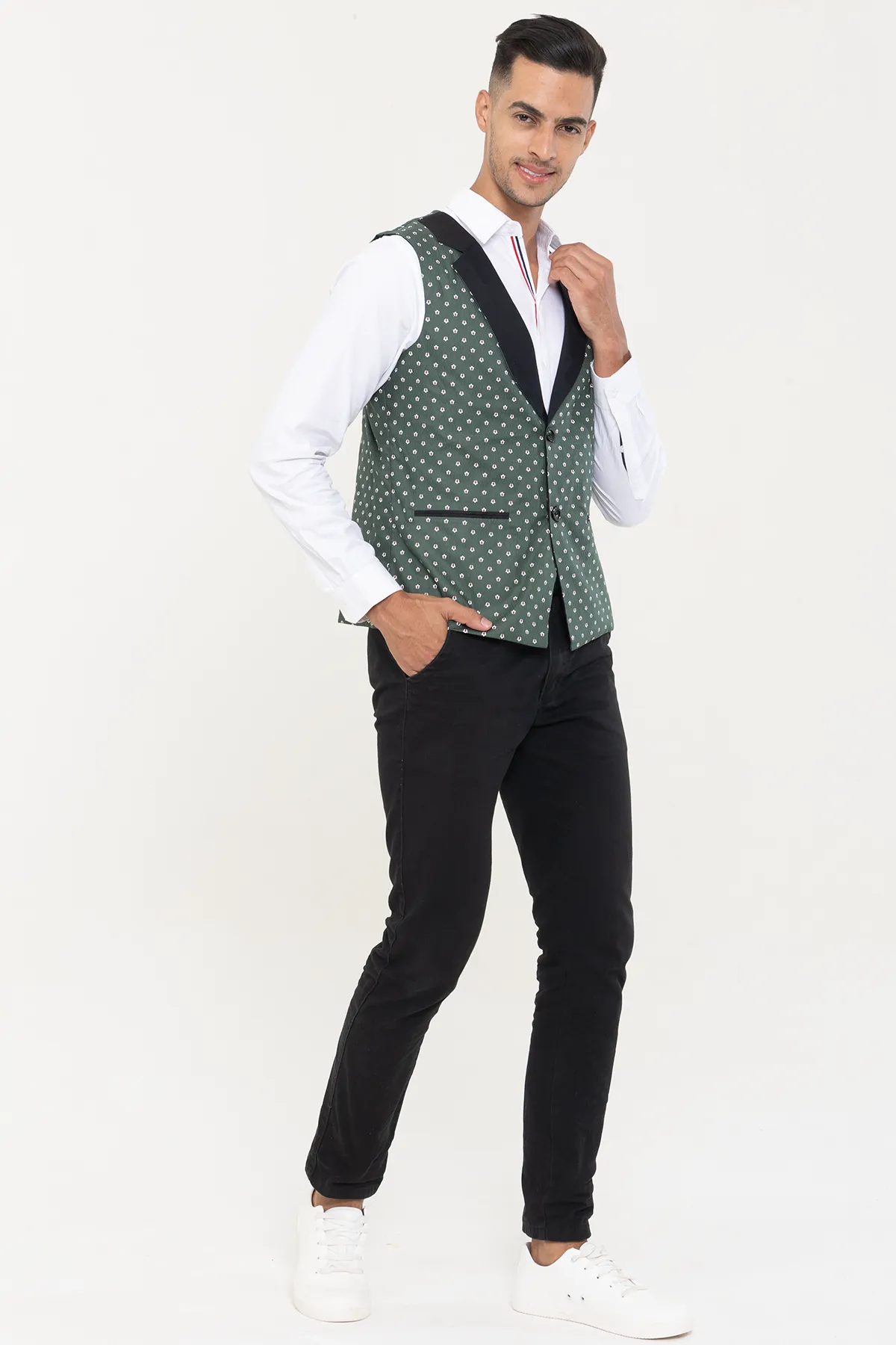 Green Waist Coat | stylematters