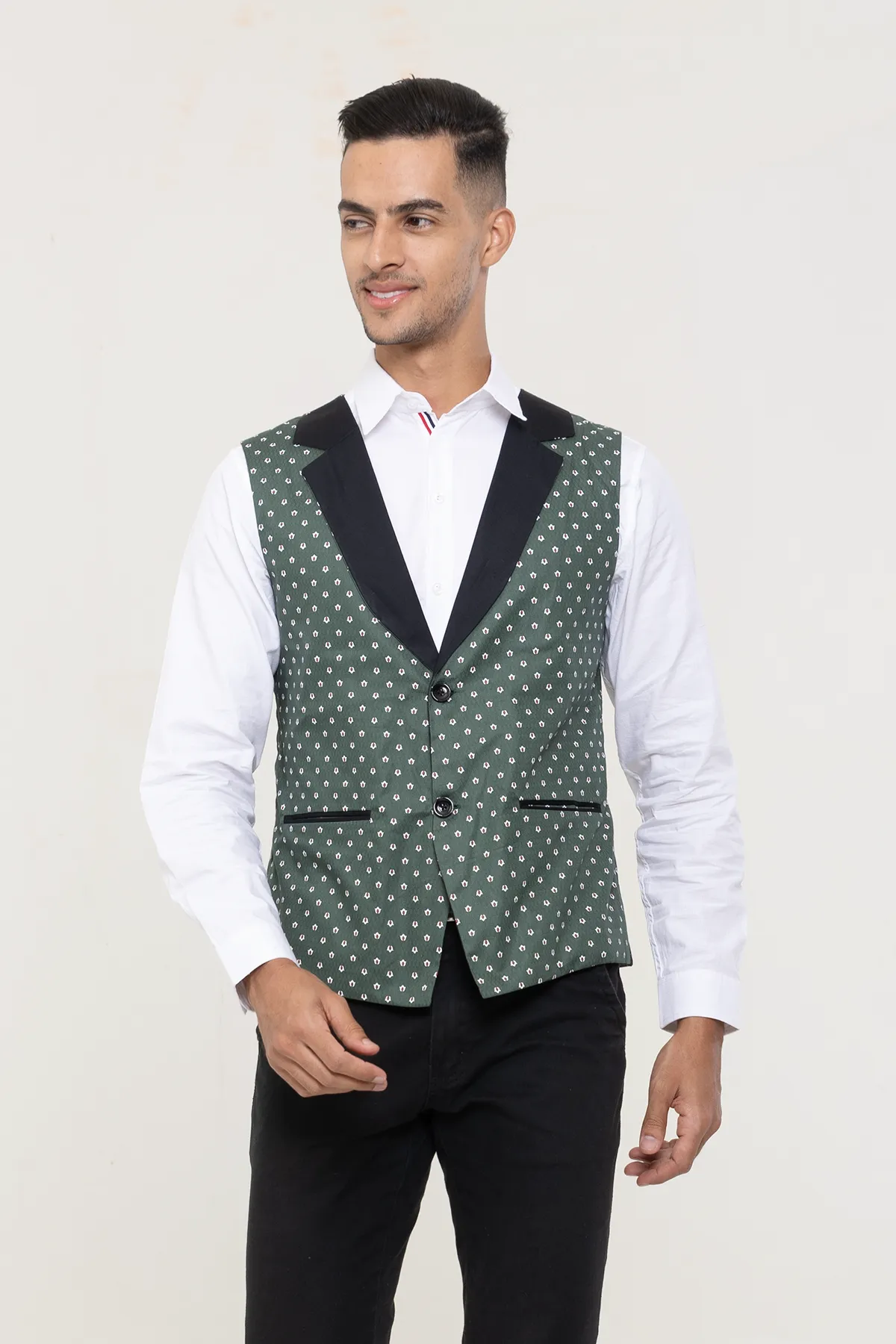 Green Waist Coat | stylematters