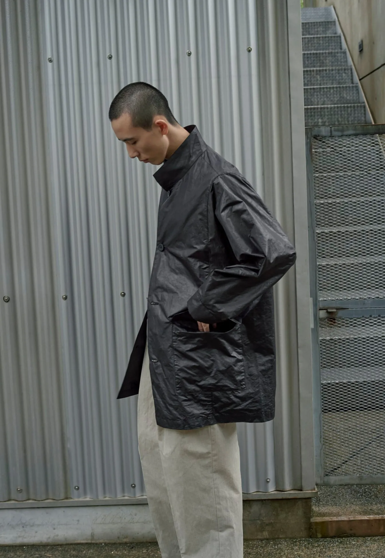 kontor / HIGH COLLAR COAT