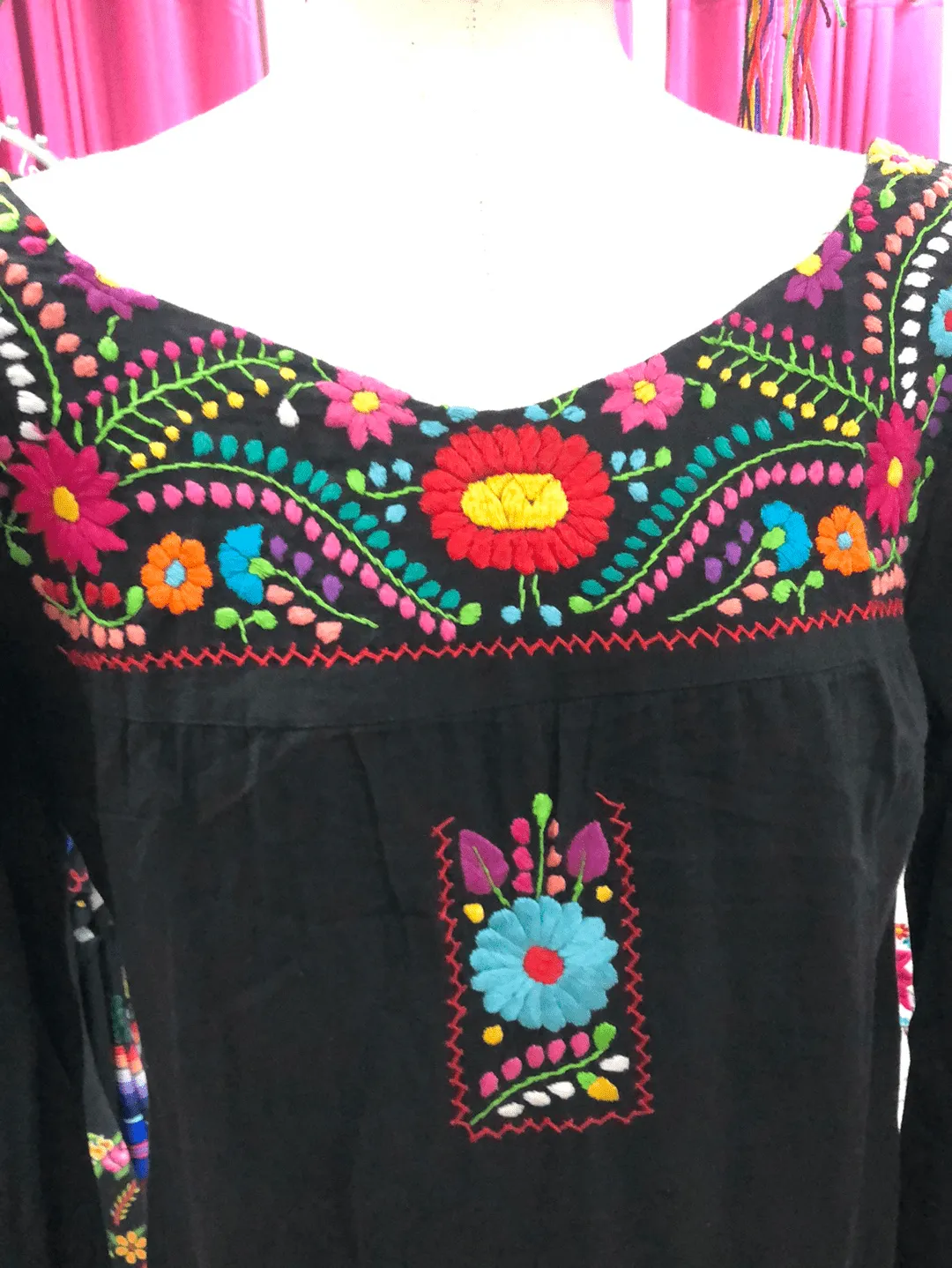 La Mexicana Handmade Embroidered Dress