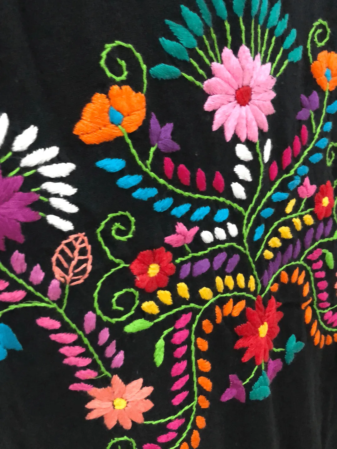 La Mexicana Handmade Embroidered Dress