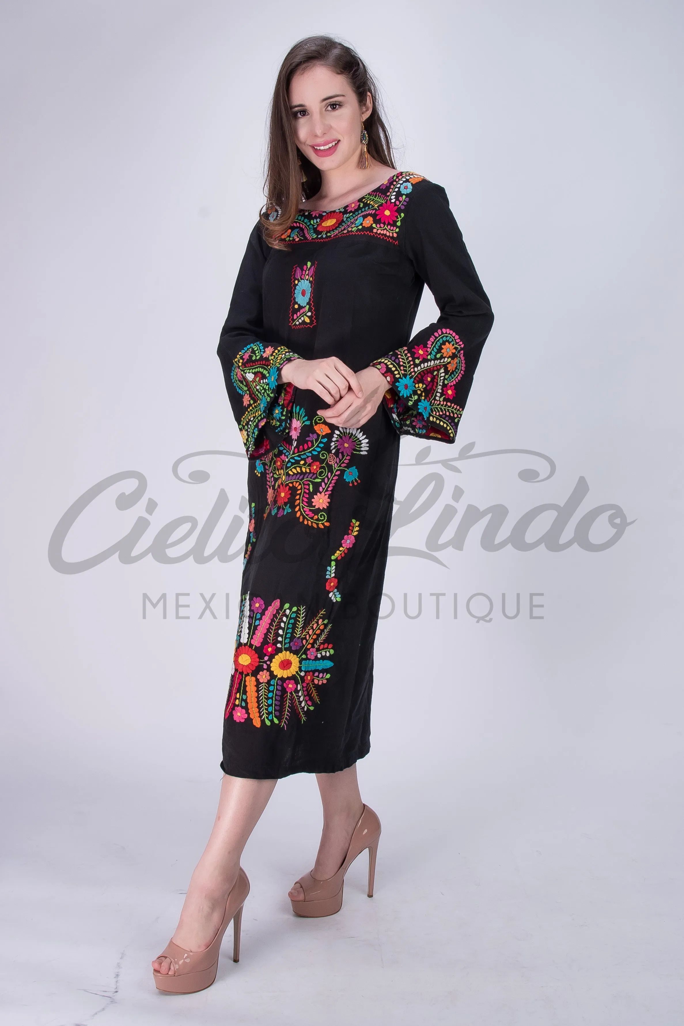 La Mexicana Handmade Embroidered Dress