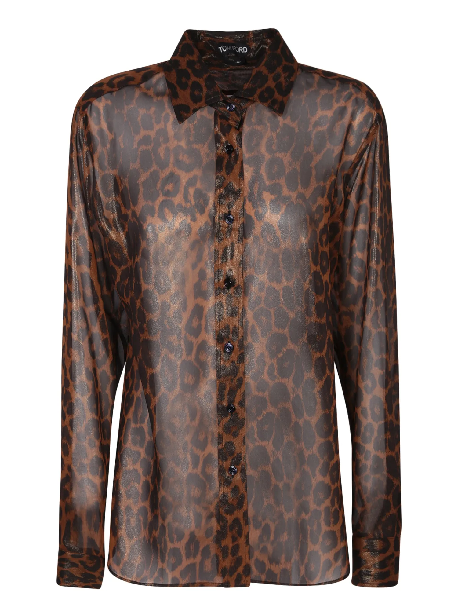 Leopard motif shirt