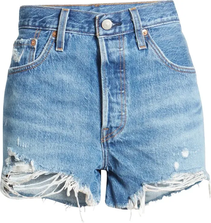 LEVIS PREMIUM: 501 CUT OFF ATHENS HIGH RISE SHORT