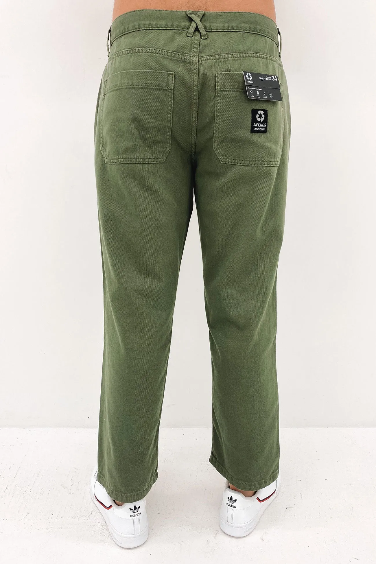 Ninety Twos Recycled Relaxed Chino Pants Cypress