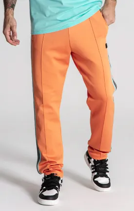 Orange Straight Pants