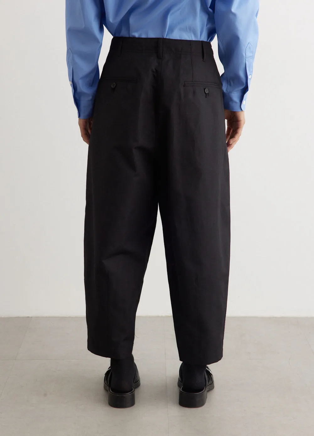 Polyester Ramie Twill Pants