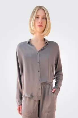 Silk Button Down Blouse - Visione