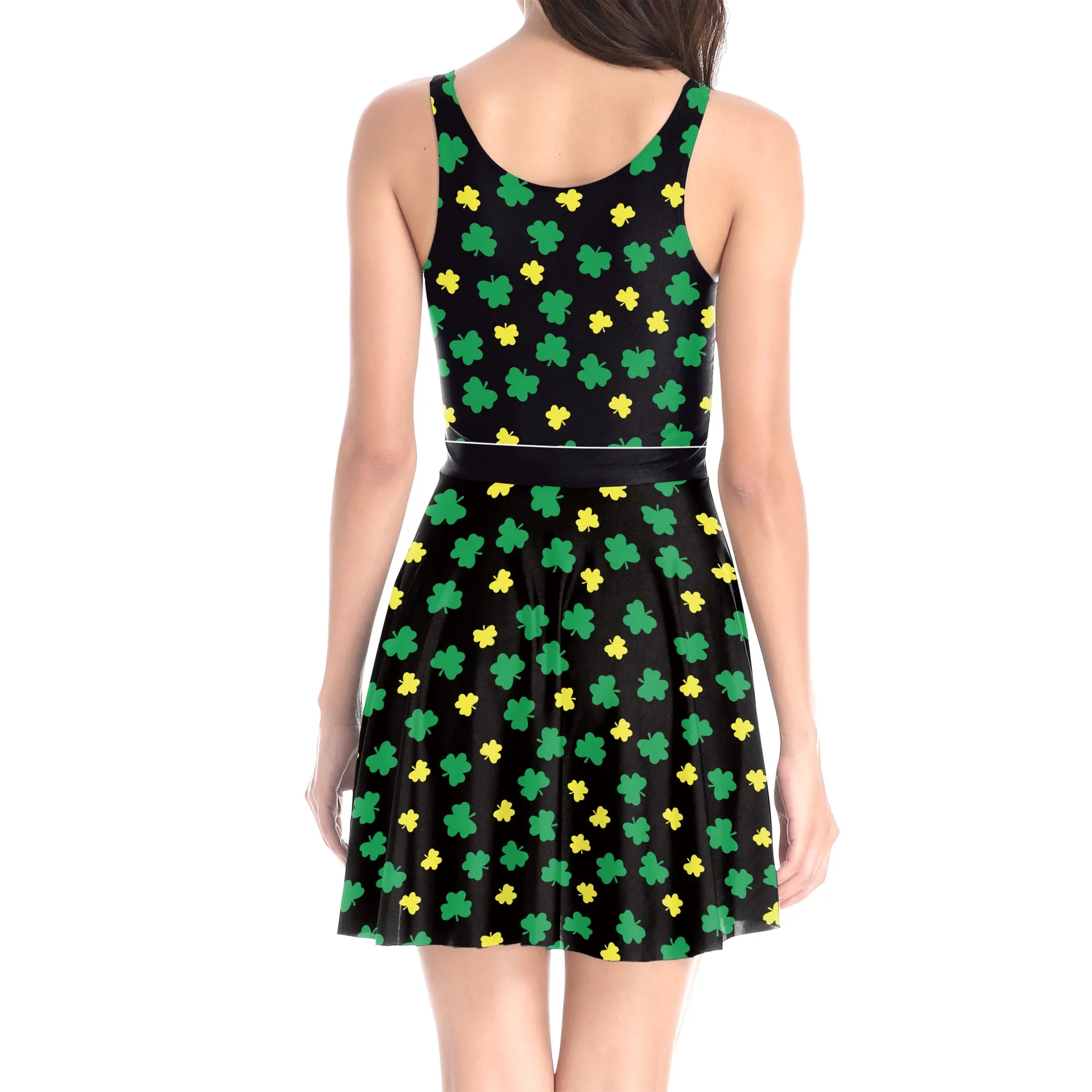 St. Patrick's Day Oversized Women's Printed A-line Dress