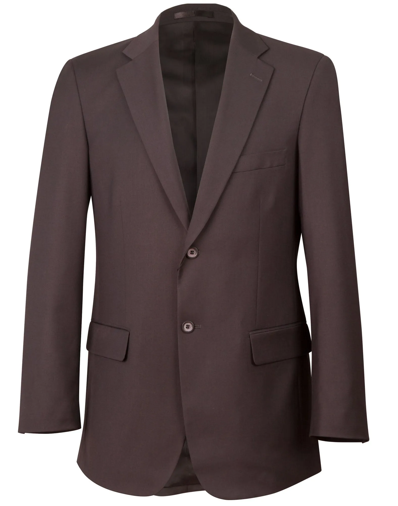 Winning Spirit Men's Wool Blend Stretch Two Buttons Jacket (M9100)