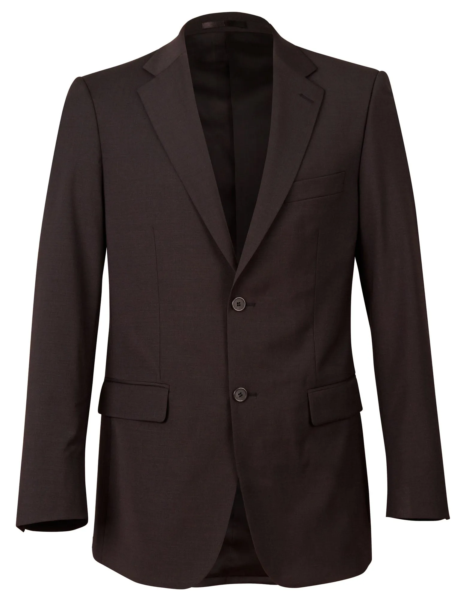 Winning Spirit Men's Wool Blend Stretch Two Buttons Jacket (M9100)