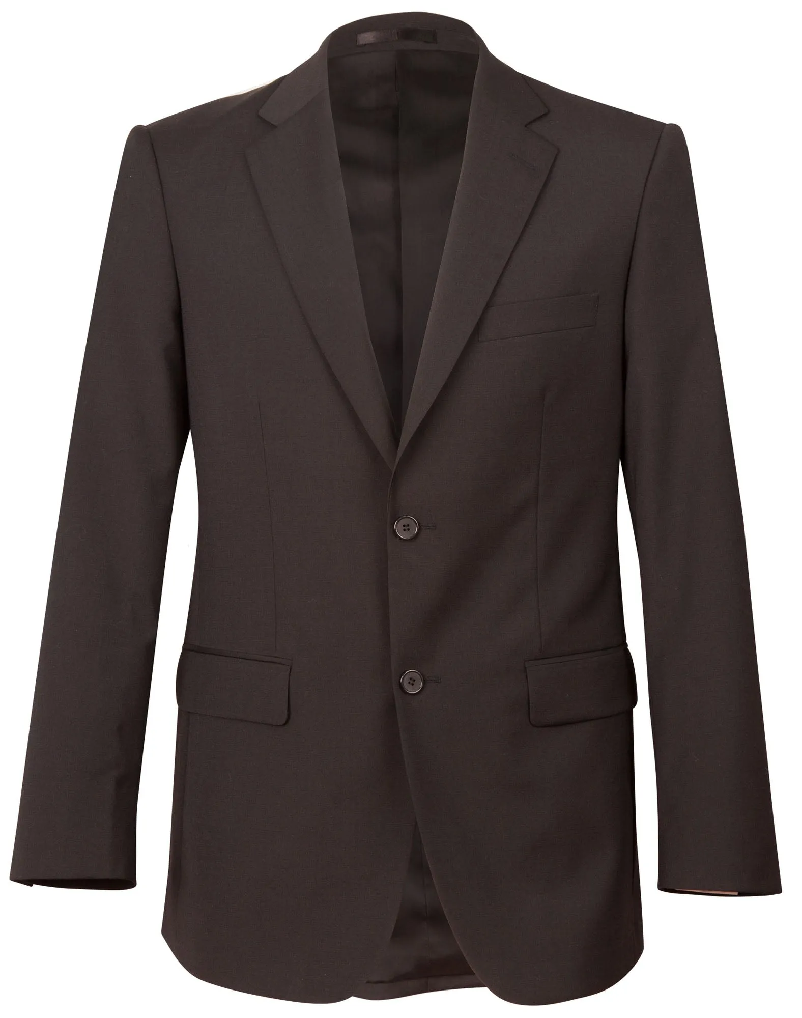 Winning Spirit Men's Wool Blend Stretch Two Buttons Jacket (M9100)