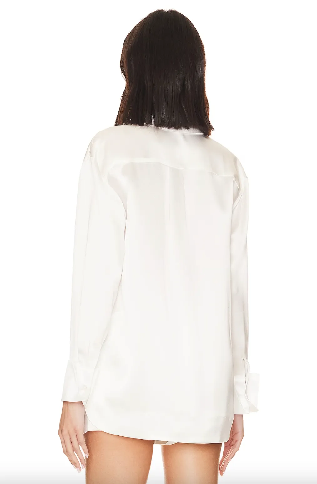 Zucker Silk Shirt - White